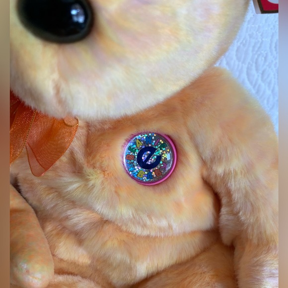 🧡 RETIRED MATCHING SET. Beanie BUDDY Bear “Sunny” & Beanie BABY Bear “Sunny”. - Picture 6 of 16